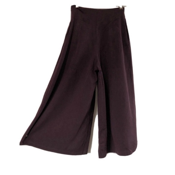 SUO wide leg pants high wait pants size:6 - Picture 3 of 16